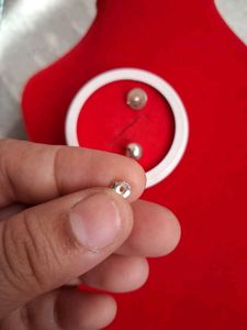 Classic Silver Ball Stud Earrings