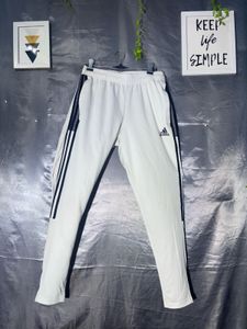 Adidas White Track Pants