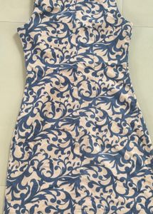 Stylish Printed Sleeveless Dress