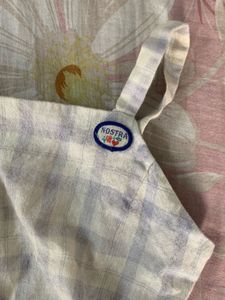 Cute dress +free white top