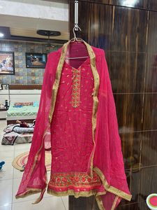 Beautiful Pink Kurta Set with Dupatta