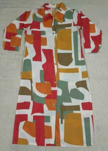 Vibrant Geometric Multicolor Co-Ord Set