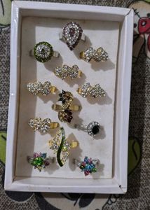 Assorted Fashion Ring Set