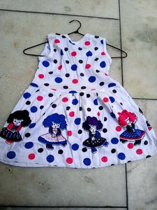 Cute Polka Dot Baby Girl Dress