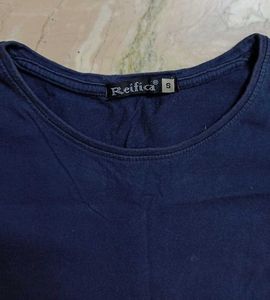 Comfortable Navy Blue T-Shirt