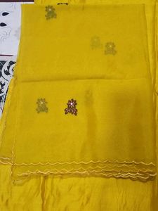 White Lace Detail Salwar Pants