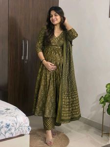 Beautiful Printed Kurta Set with Dupatta