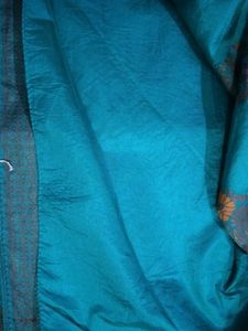 Elegant Green Floral Saree