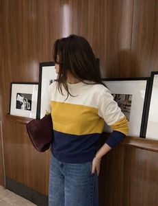 Y2K Color Block Sweatshirt
