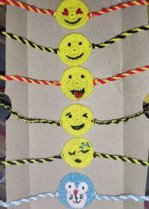 Any One Handmade Emoji Rakhi
