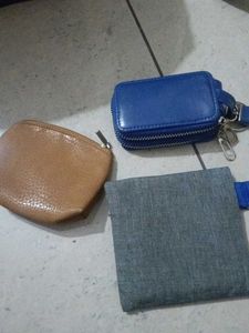 Set of 3 Small Pouches (one piece 200)