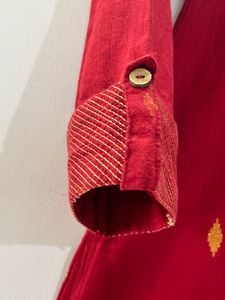 Kurta with Diamond Zari work