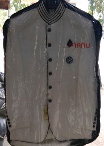 Men's Indo-western Coat Pant Set Suit Se
