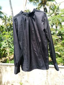 Elegant Black Long Sleeve Top
