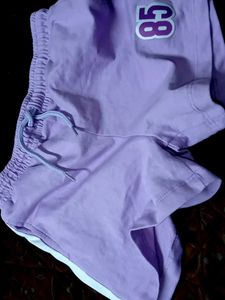 brand new 😻Lavender '85' Gym Shorts