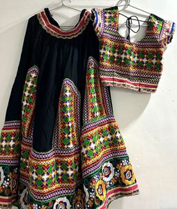 Vibrant Embroidered Lehenga Choli Set