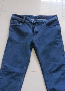 Classic Dark Wash Denim Jeans