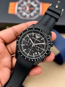 Emporio Armani Black Chronograph Watch