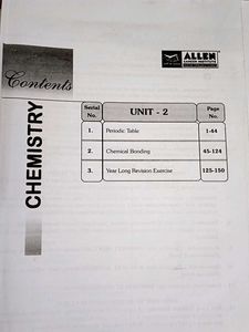 Chemistry JEE (Main + Advanced) Unit 02