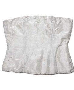 vintage Silver Corset Top