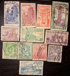 Stamps : 1949 Archaeological monuments
