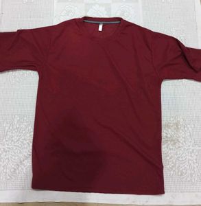 Stylish Maroon T-Shirt 👕