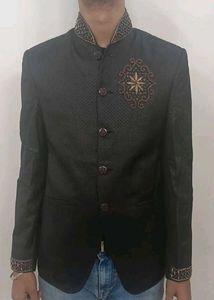 Stylish Black Blazer Set