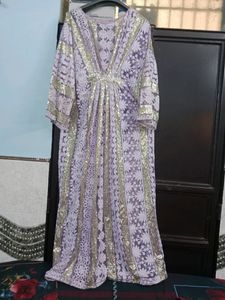 Levender Kaftan Dress 👗