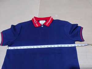 Gucci Men's Blue Polo Shirt