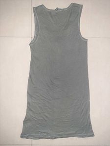 💎 Calvin Klein Rare Grey Button-Front Tank Top