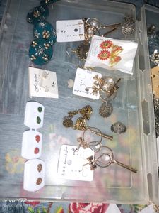 Combo Of Earrings And Studs