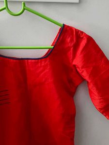 Red Ethnic Kurti