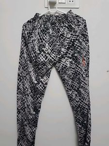 Stylish Black & White Printed Palazzos