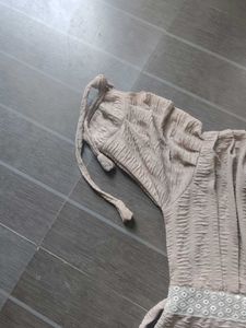 Chic Textured Midi Dress