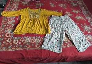 women co ords set Top+capri 😍😍