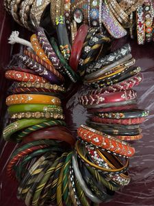 Assorted Stack of Bangles