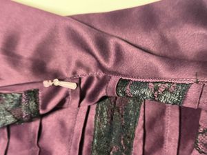 F 21 Purple Party Wear Strapless Dress