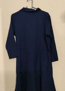 Navy Blue Shirt Dress