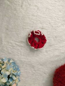 Handmade Crochet Sunflower Hair Clip