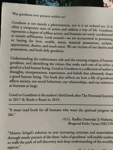 Good to Goodness by Mamta Sehgal