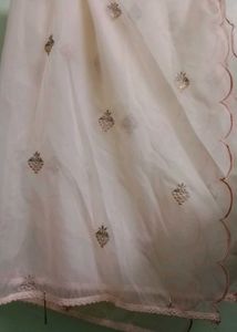 Pink Embroidered Kurta Set with Dupatta