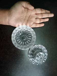 Vintage Crystal Like Dish
