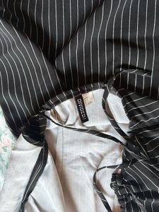 H&amp;M backless Mini Dress with Tie Straps