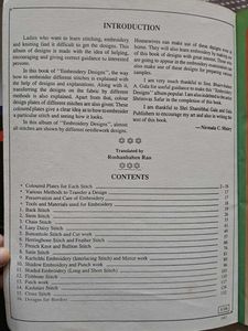 Embroidery Designs Book