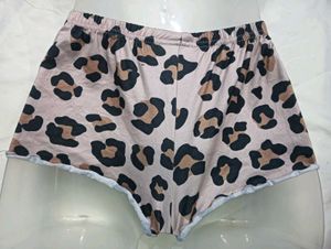 Leopard Print Sleep Shorts 🔥