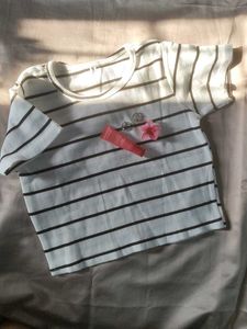 Striped Crop Top