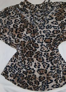 Leopard Print Top