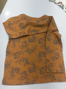 Cute Green Animal Print T-Shirt,combo4