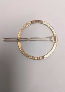 Elegant Golden Hair Clip
