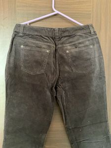 Branded New Courdroy Black Pants Ladies